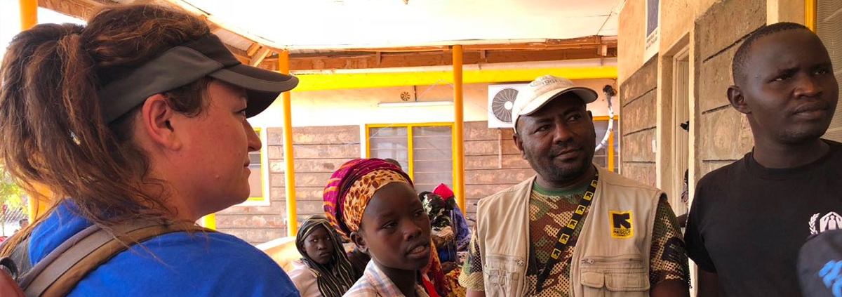 Voluntarios en la misión a Kakuma
