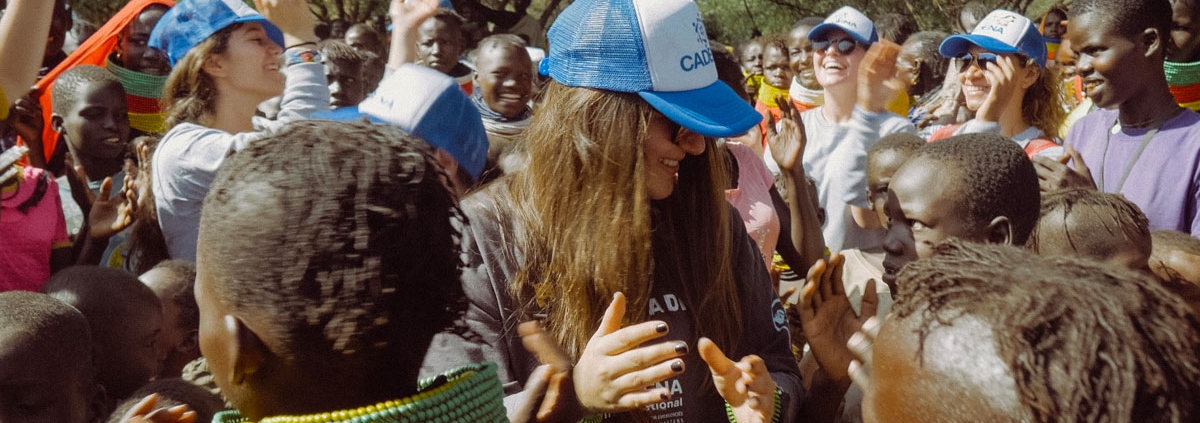Voluntaria de CADENA en la misión a Kenia